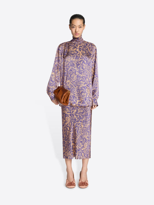 Printed Silk Shirt