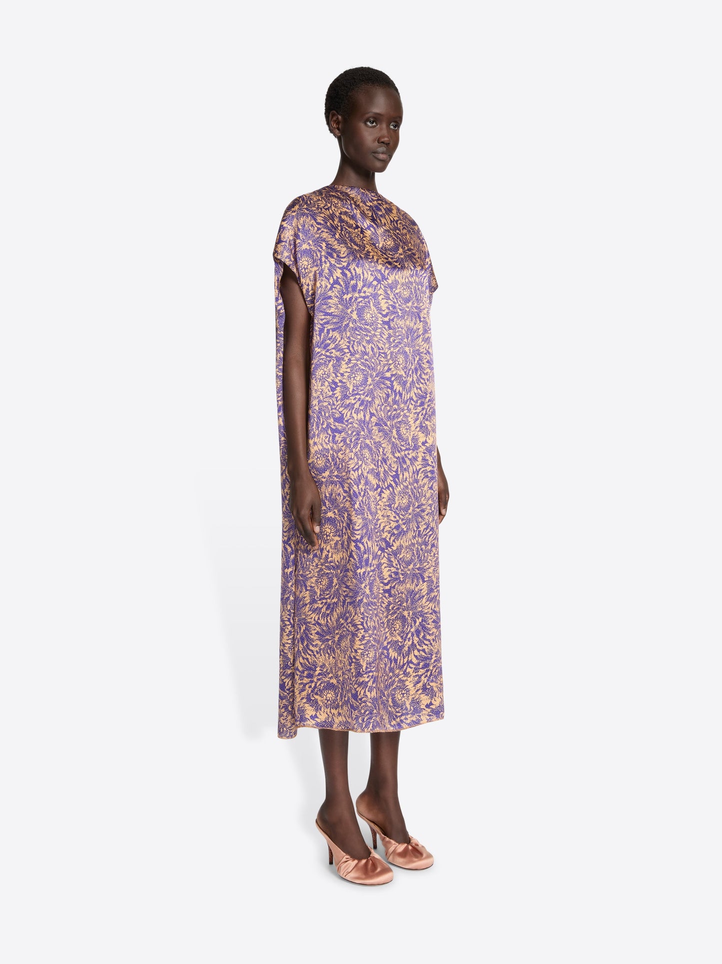 Printed Silk Dress