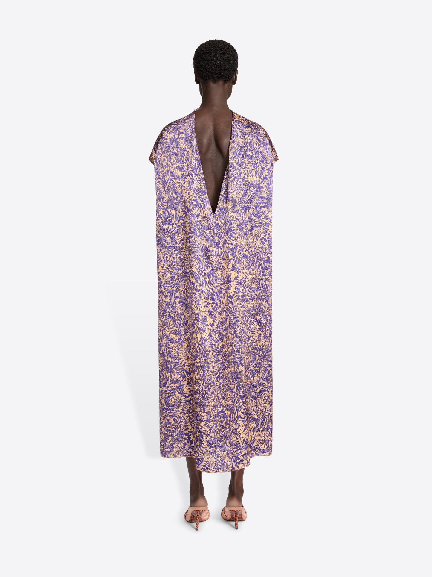 Printed Silk Dress